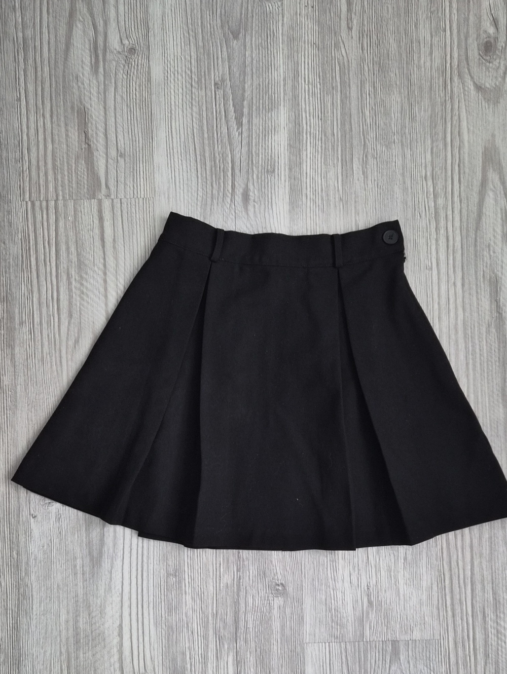 Black Pleated Skirt